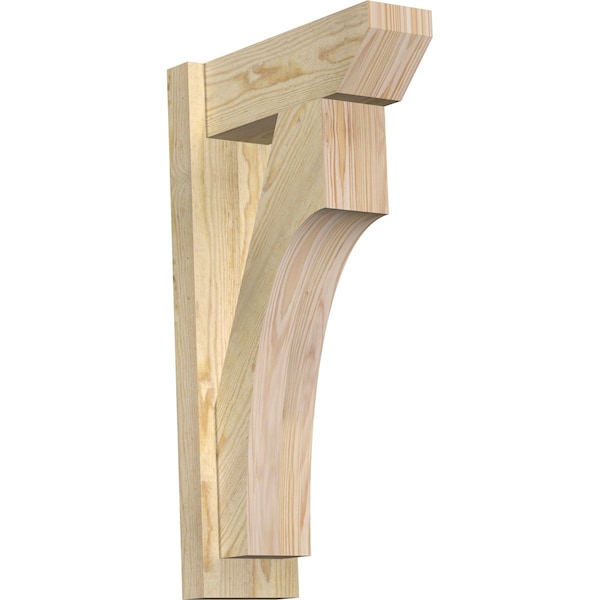 Ekena Millwork Westlake Slat Rough Sawn Outlooker, Douglas Fir, 6"W x 16"D x 28"H OUT06X16X28WTL06RDF - main